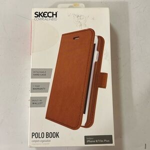 Skech Polo Book Front Flap Cover, Card & Money Holder For Iphone 6 Plus/6s Plus